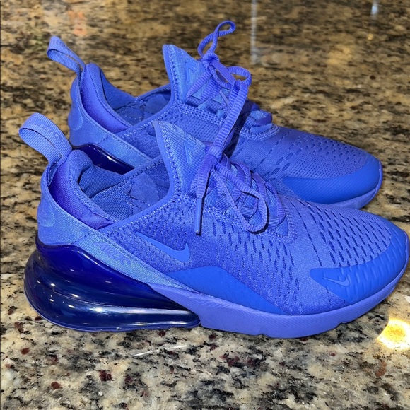 Women's Nike Air Max 270 Lt Ultramarine Lt Ultramarine - Picture 3 of 7
